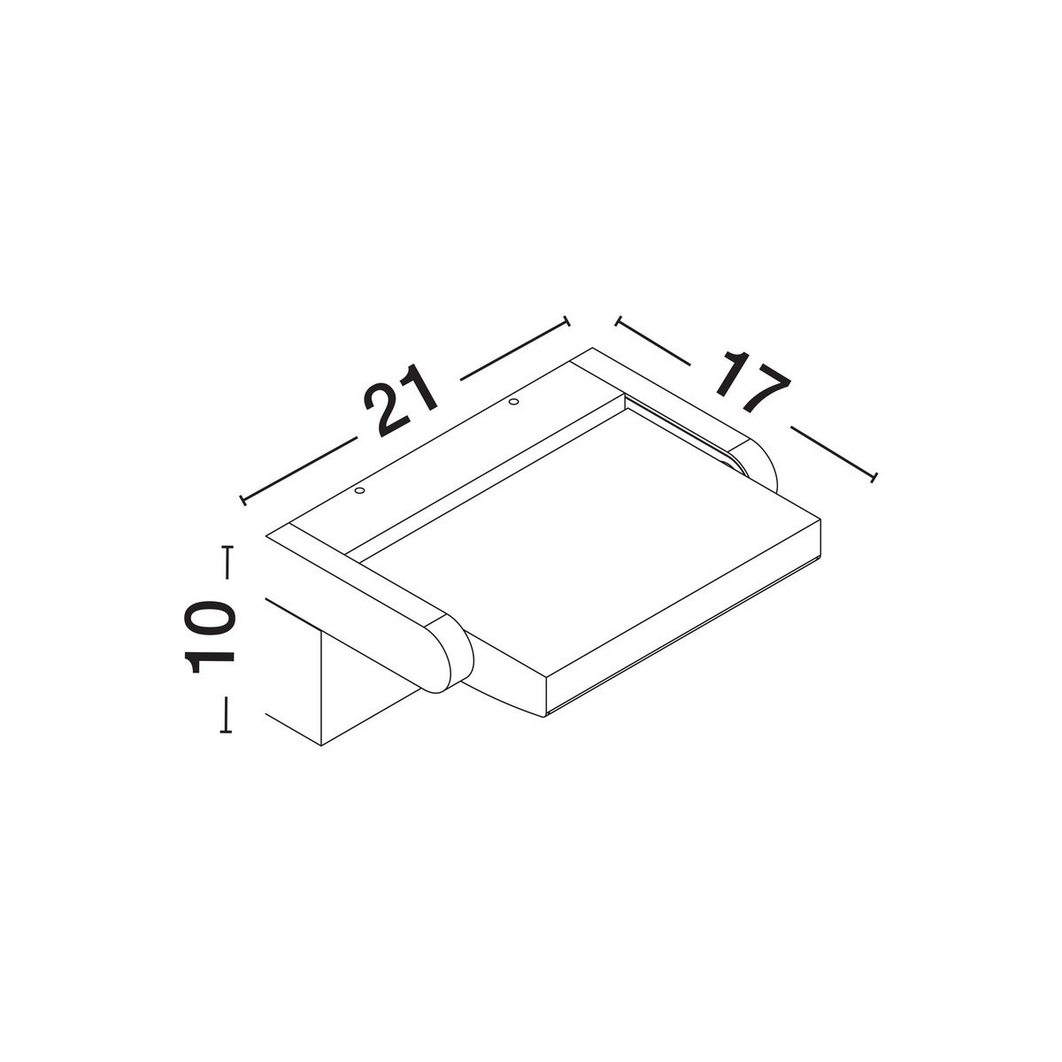 urokliwy kinkiet ogrodowy Luces Exclusivas JUJUY LE73647