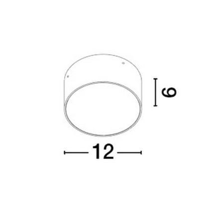 futurystyczna zewnętrzna lampa sufitowa Luces Exclusivas BORJA LE73649