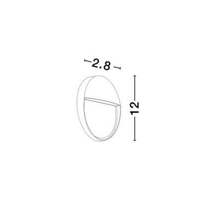 wyjątkowy kinkiet ogrodowy Luces Exclusivas BAGUA LE73665