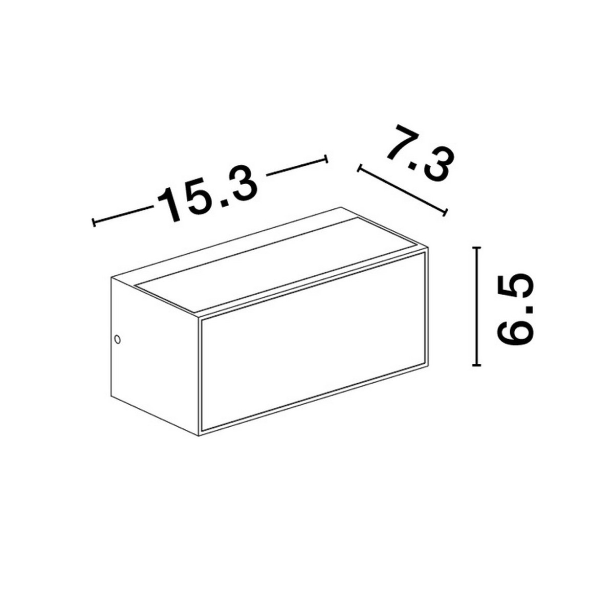 wspaniały kinkiet ogrodowy Luces Exclusivas COBIJA LE73718