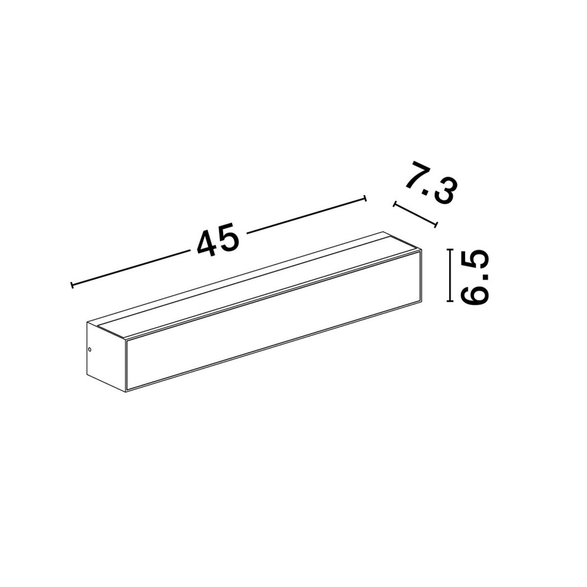 zachwycający kinkiet ogrodowy Luces Exclusivas COBIJA LE73720