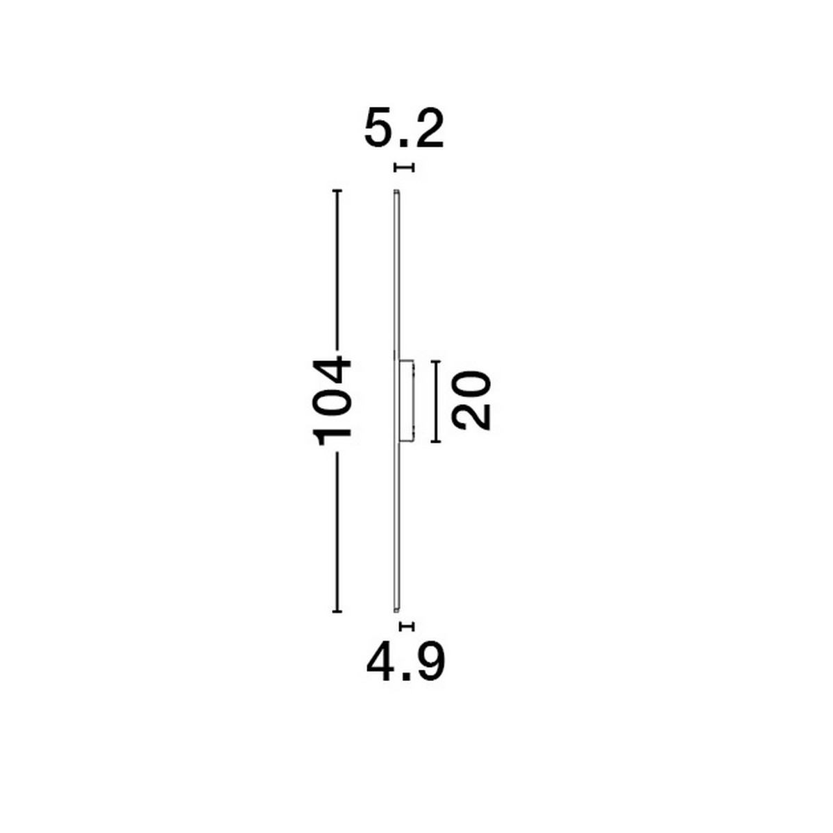 Niepowtarzalny kinkiet ogrodowy Luces Exclusivas PUNATA LE73734