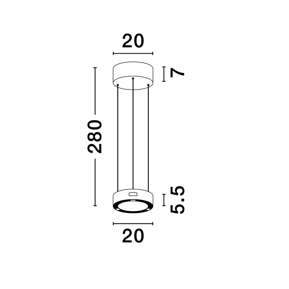 prestiżowa lampa wisząca Luces Exclusivas ALMAY LE44605