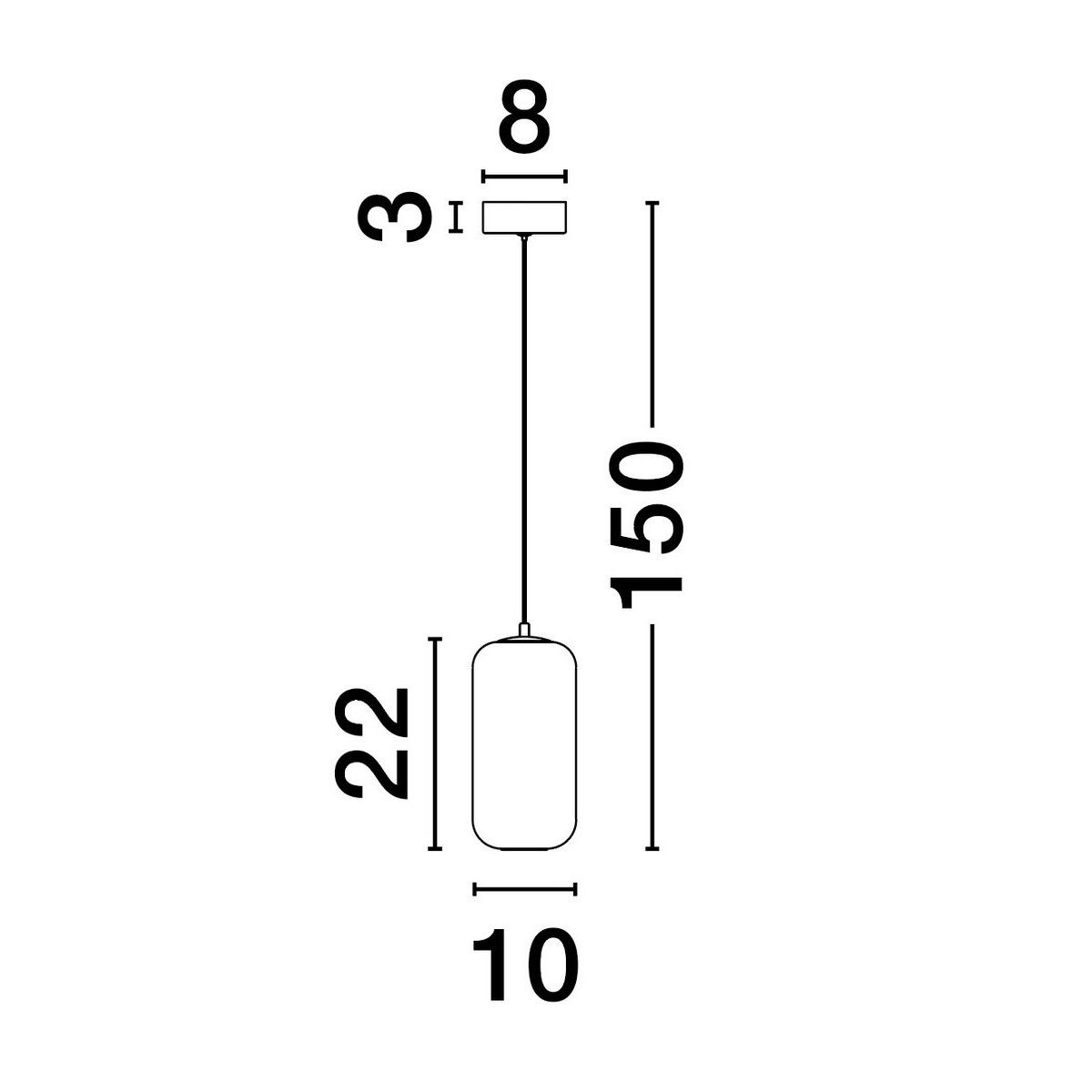 innowacyjna lampa wisząca Luces Exclusivas ANUCO LE44611