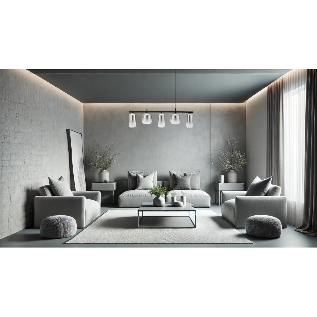 imponująca lampa wisząca Luces Exclusivas ANUCO LE44612