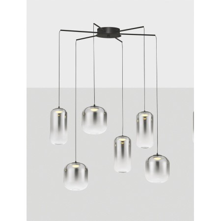 futurystyczna lampa wisząca Luces Exclusivas ANUCO LE44614