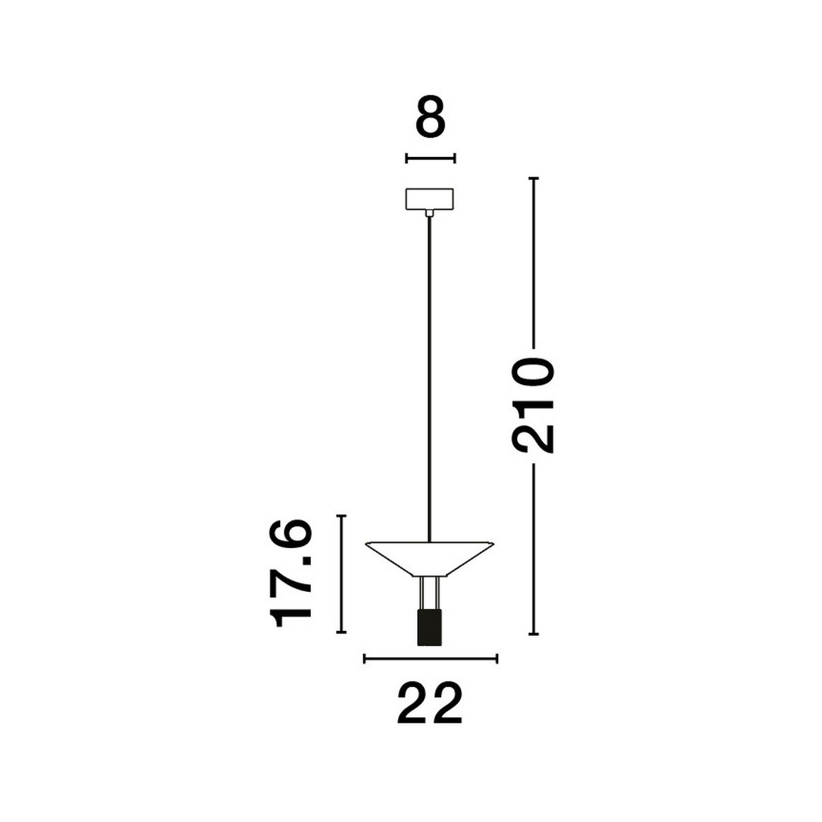 stylowa lampa wisząca Luces Exclusivas AYAVIRI LE44595
