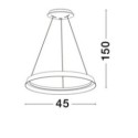wybitna lampa wisząca Luces Exclusivas BATALLAS LE44788