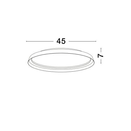 awangardowy plafon na sufit Luces Exclusivas BATALLAS LE44791