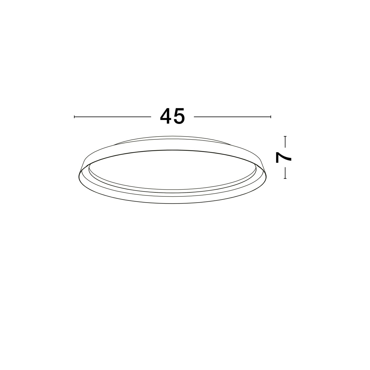awangardowy plafon na sufit Luces Exclusivas BATALLAS LE44791