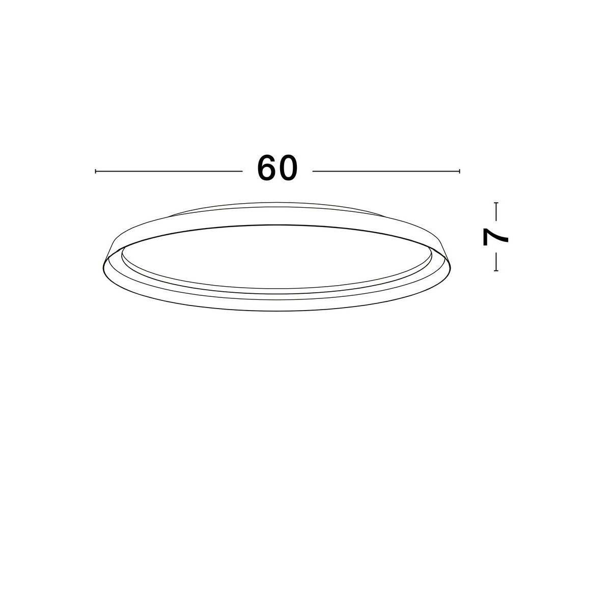 futurystyczny plafon na sufit Luces Exclusivas BATALLAS LE44792