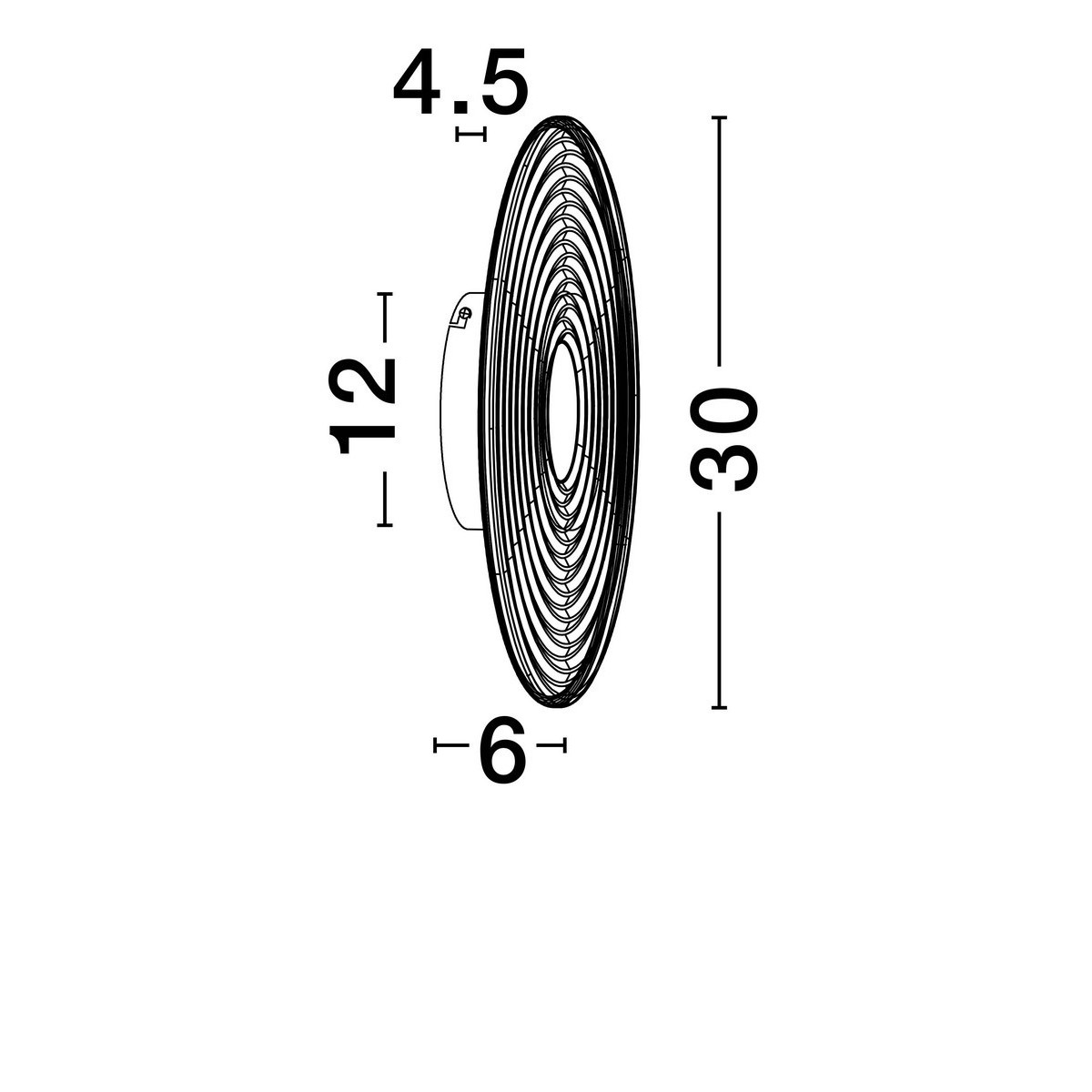 Jedyny w swoim rodzaju kinkiet Luces Exclusivas BERMUDEZ LE44929