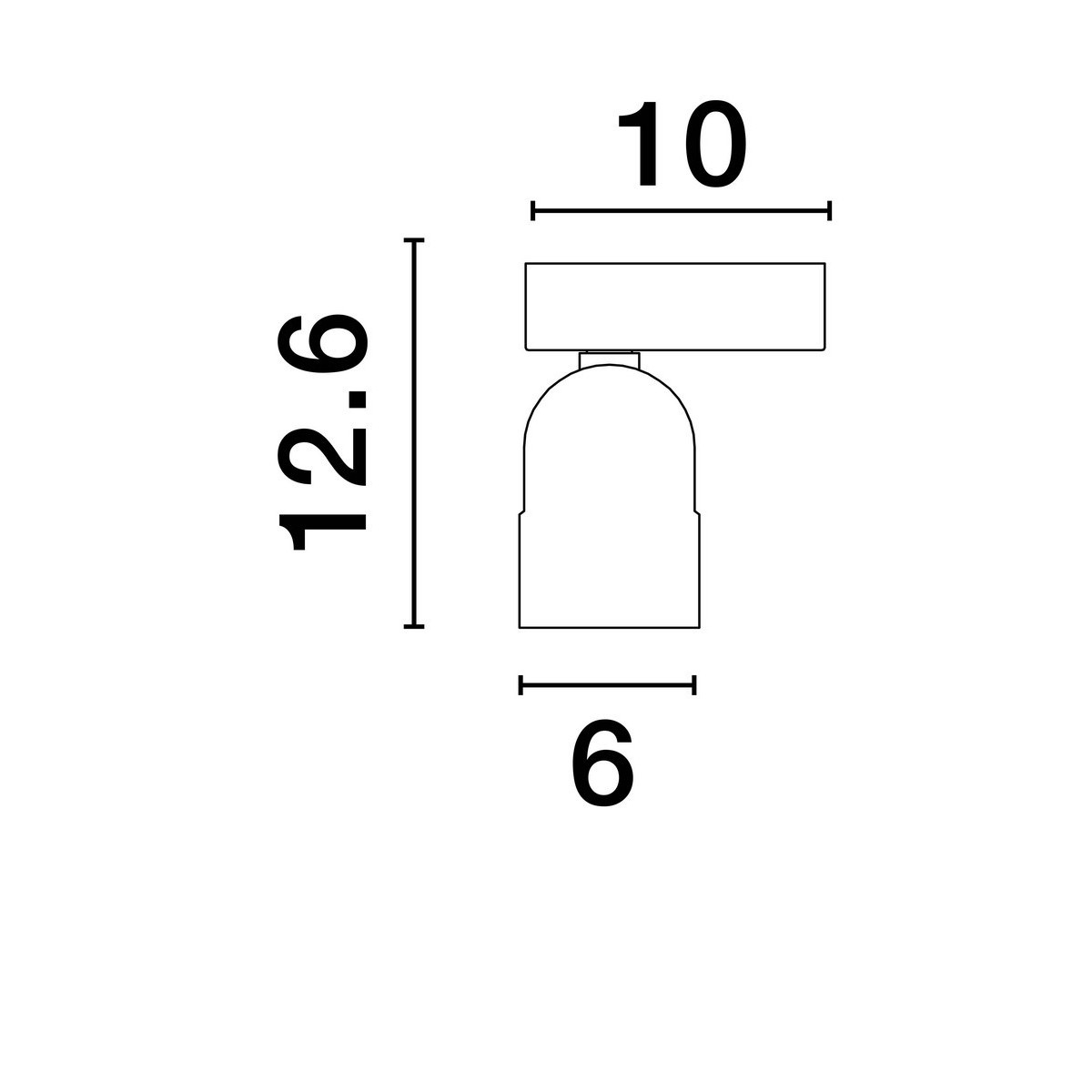wyjątkowy reflektor / spot Luces Exclusivas BULOBU LE44763