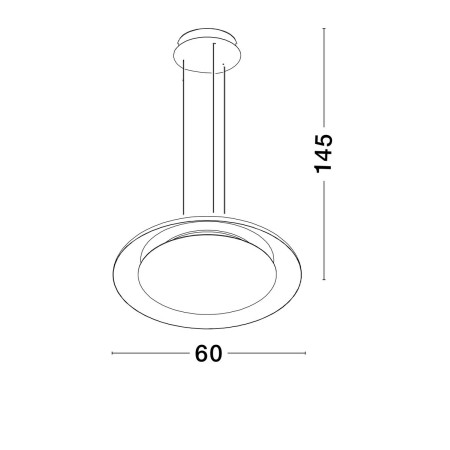 elegancka lampa wisząca Luces Exclusivas CAPINOTA LE44653