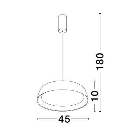 prestiżowa lampa wisząca Luces Exclusivas CARACOLLO LE44813