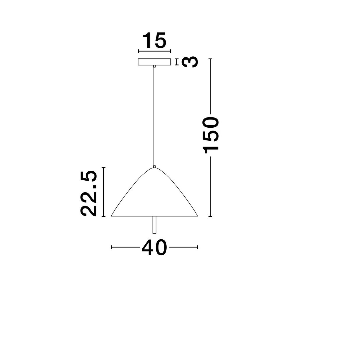 oryginalna lampa wisząca Luces Exclusivas CARAPARI LE44655
