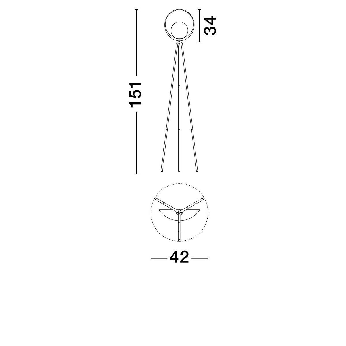 niepowtarzalna lampa stojąca Luces Exclusivas CATIAMAR LE44958