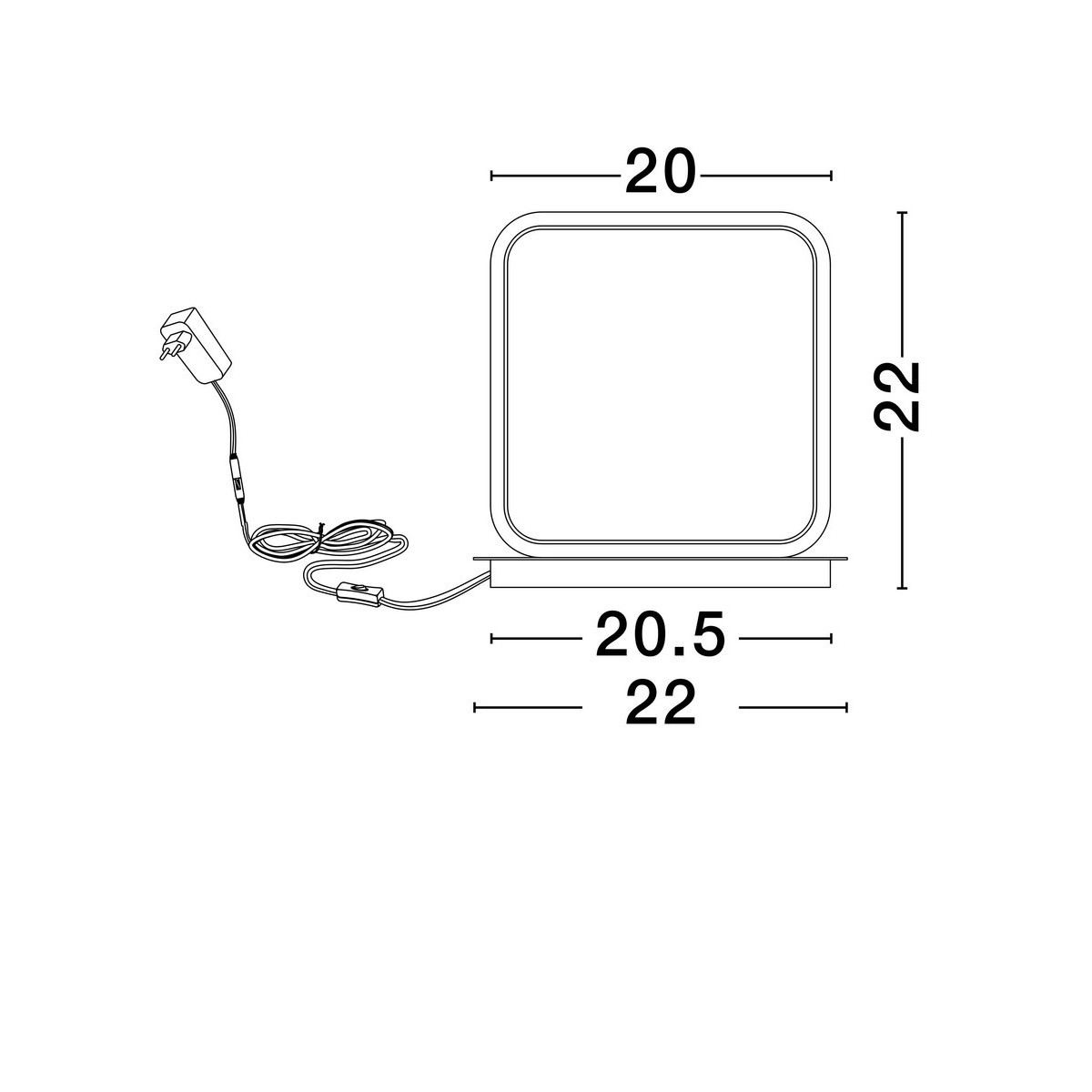 olśniewająca lampa stołowa Luces Exclusivas CHULUMANI LE44823