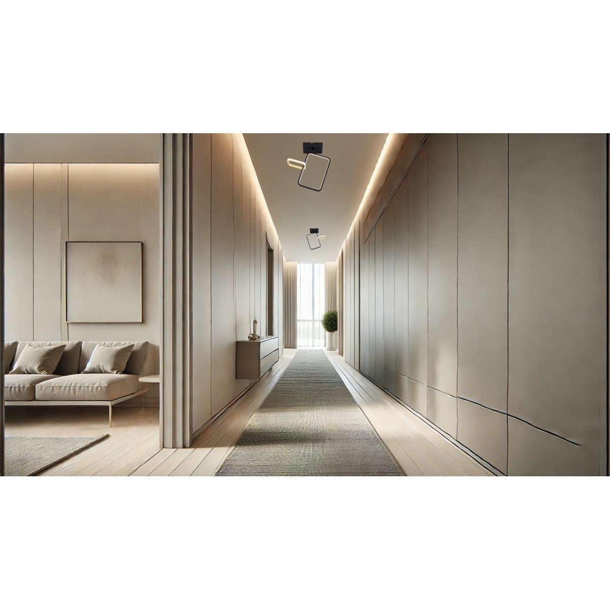 nieprzeciętna lampa przysufitowa Luces Exclusivas CHULUMANI LE44825