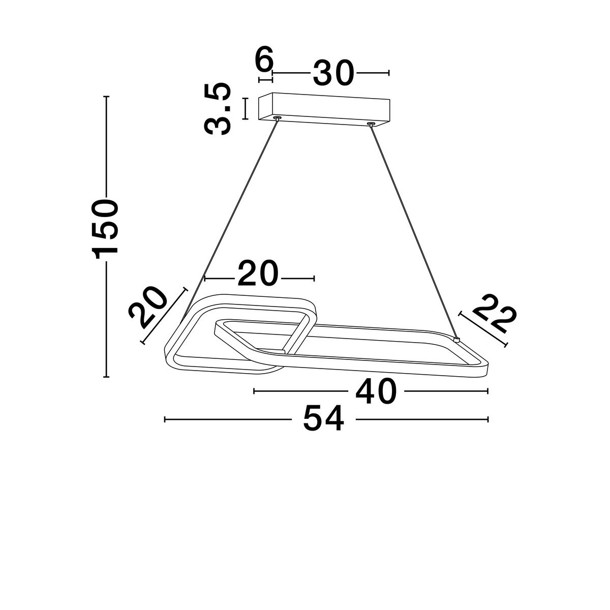 niepowtarzalna lampa wisząca Luces Exclusivas CHULUMANI LE44826