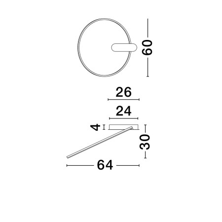 czarująca lampa przysufitowa Luces Exclusivas COMARAPA LE44672