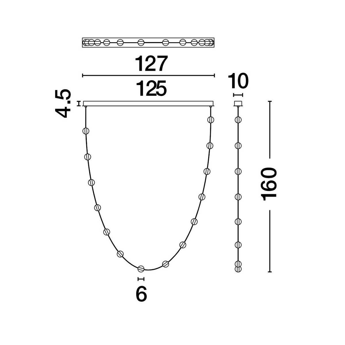 stylowa lampa wisząca Luces Exclusivas CUTERVO LE44603