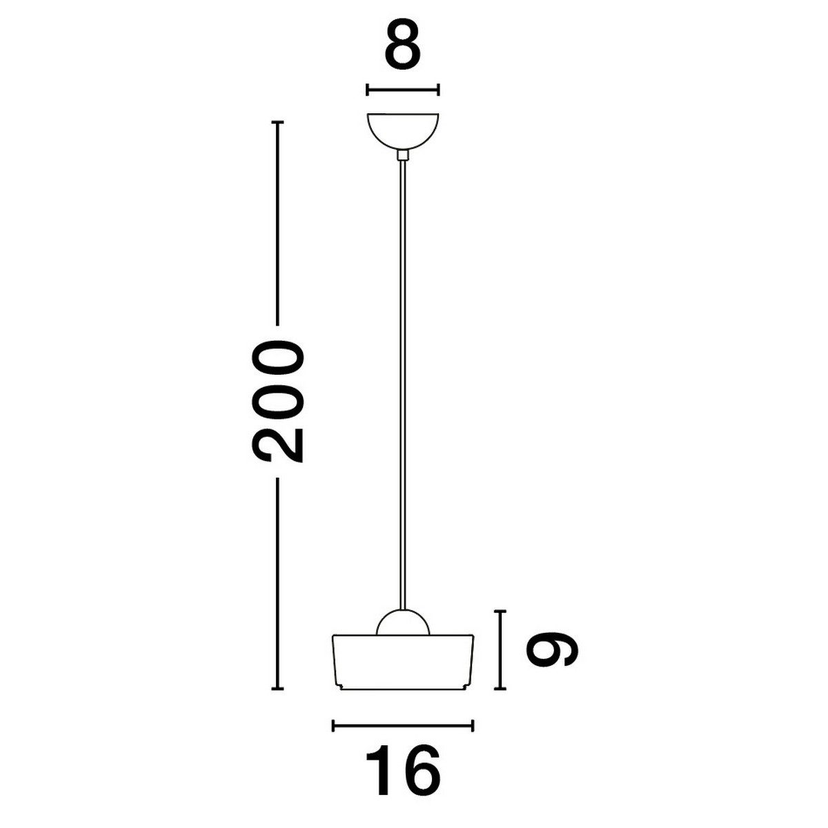 ponadprzeciętna lampa wisząca Luces Exclusivas ESPINAR LE44497