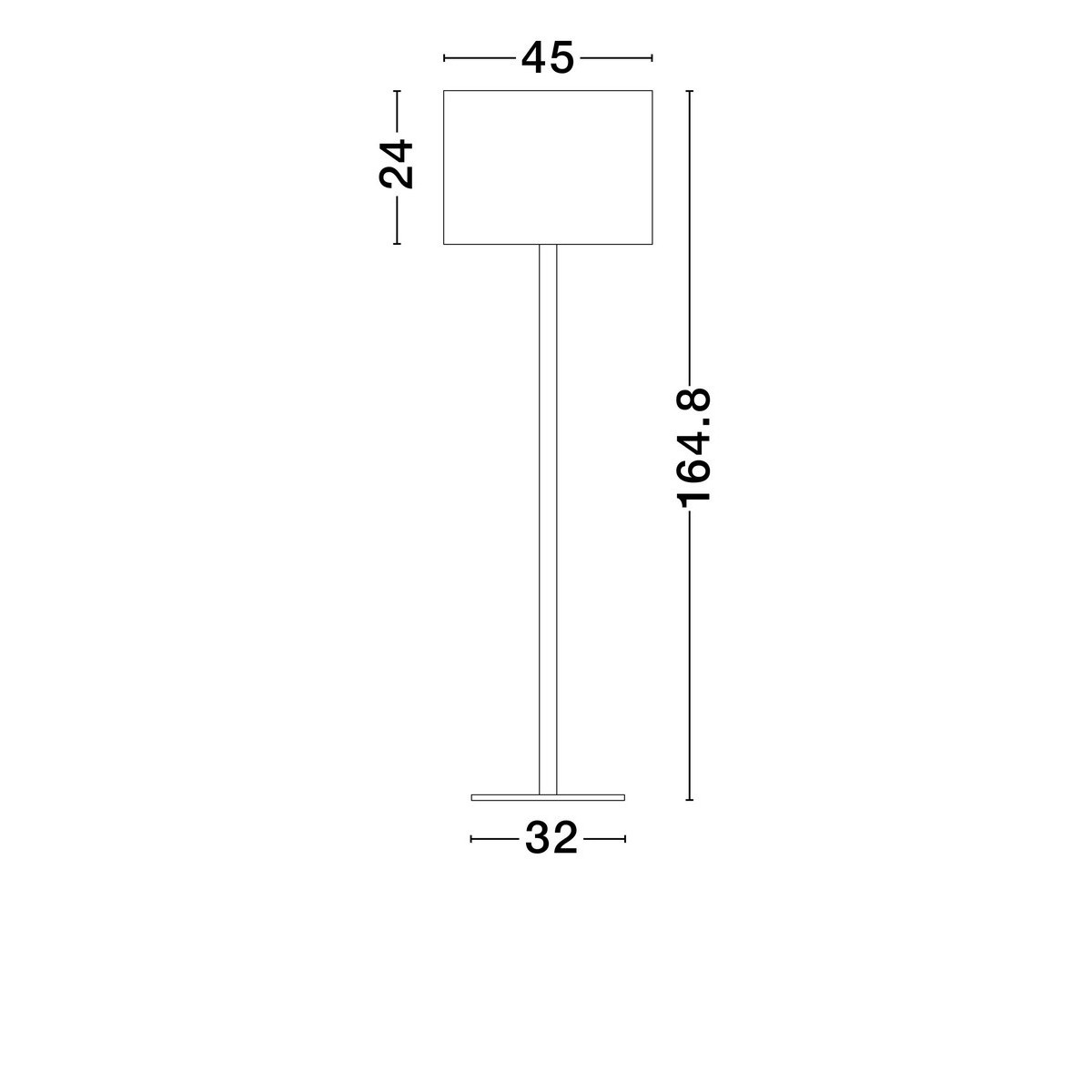 piękna lampa stojąca Luces Exclusivas GUAVIARE LE44952