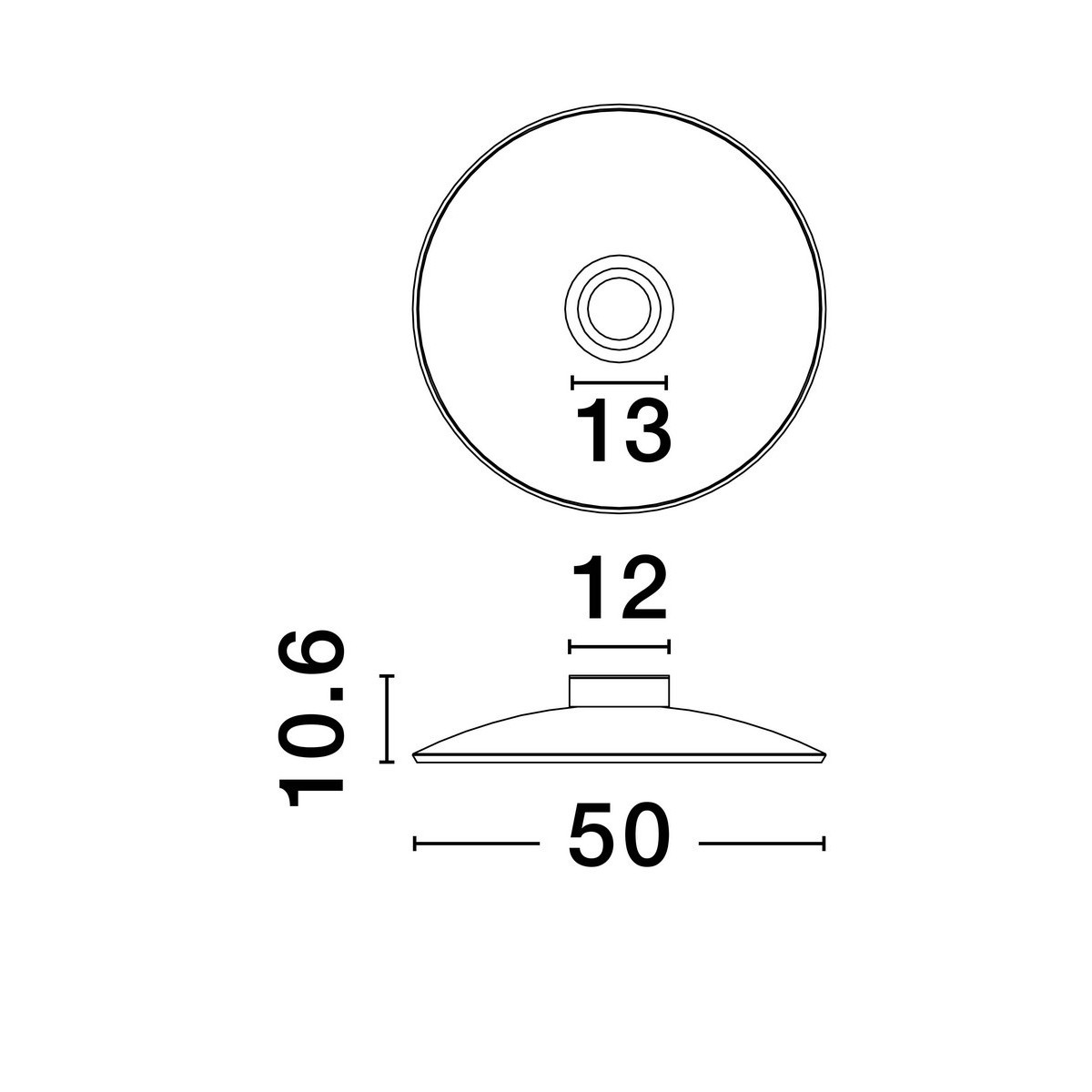 wyszukana lampa przysufitowa Luces Exclusivas HUANUCO LE44837