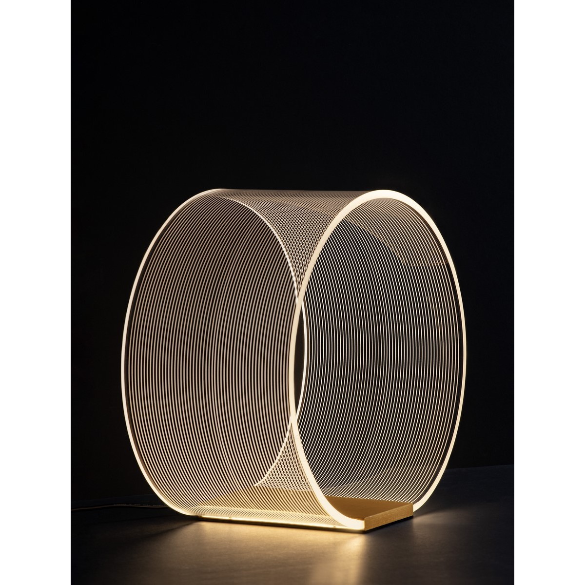 szykowna lampa stołowa Luces Exclusivas HUARAL LE44436