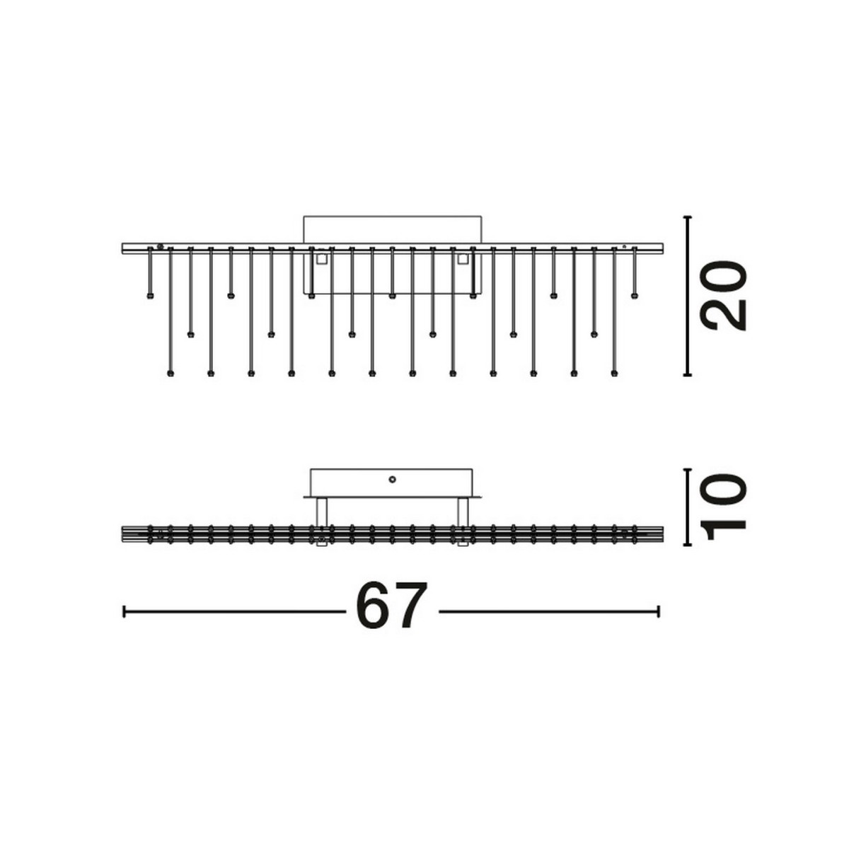 Ekskluzywny kinkiet Luces Exclusivas HUARAZ LE44449