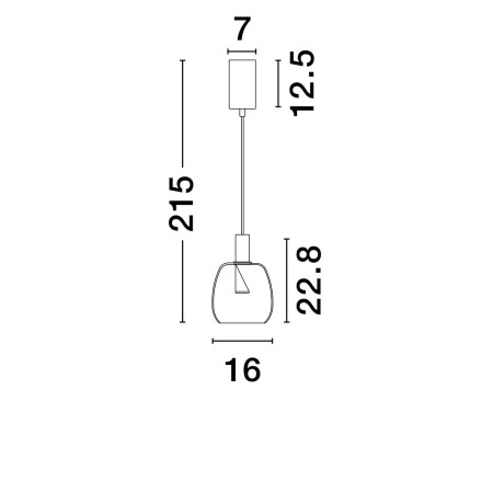 niezwykła lampa wisząca Luces Exclusivas IQUITOS LE44845