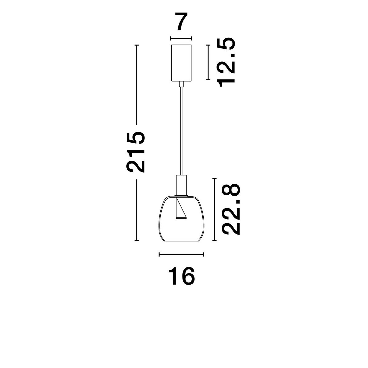 niezwykła lampa wisząca Luces Exclusivas IQUITOS LE44845