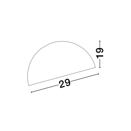 gustowna lampa natynkowa - spot Luces Exclusivas IRONCOLLO LE44906