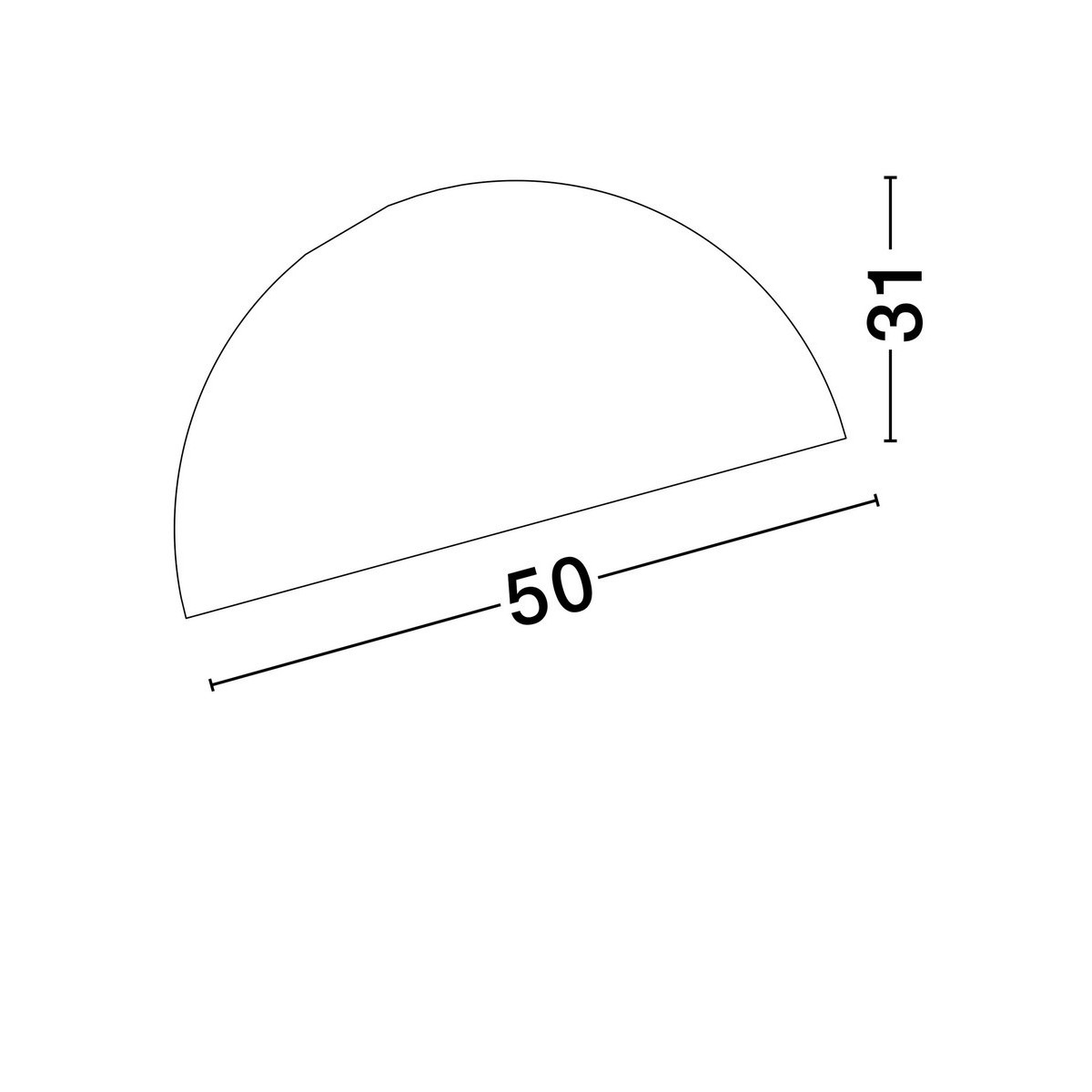 futurystyczna lampa natynkowa - spot Luces Exclusivas IRONCOLLO LE44907