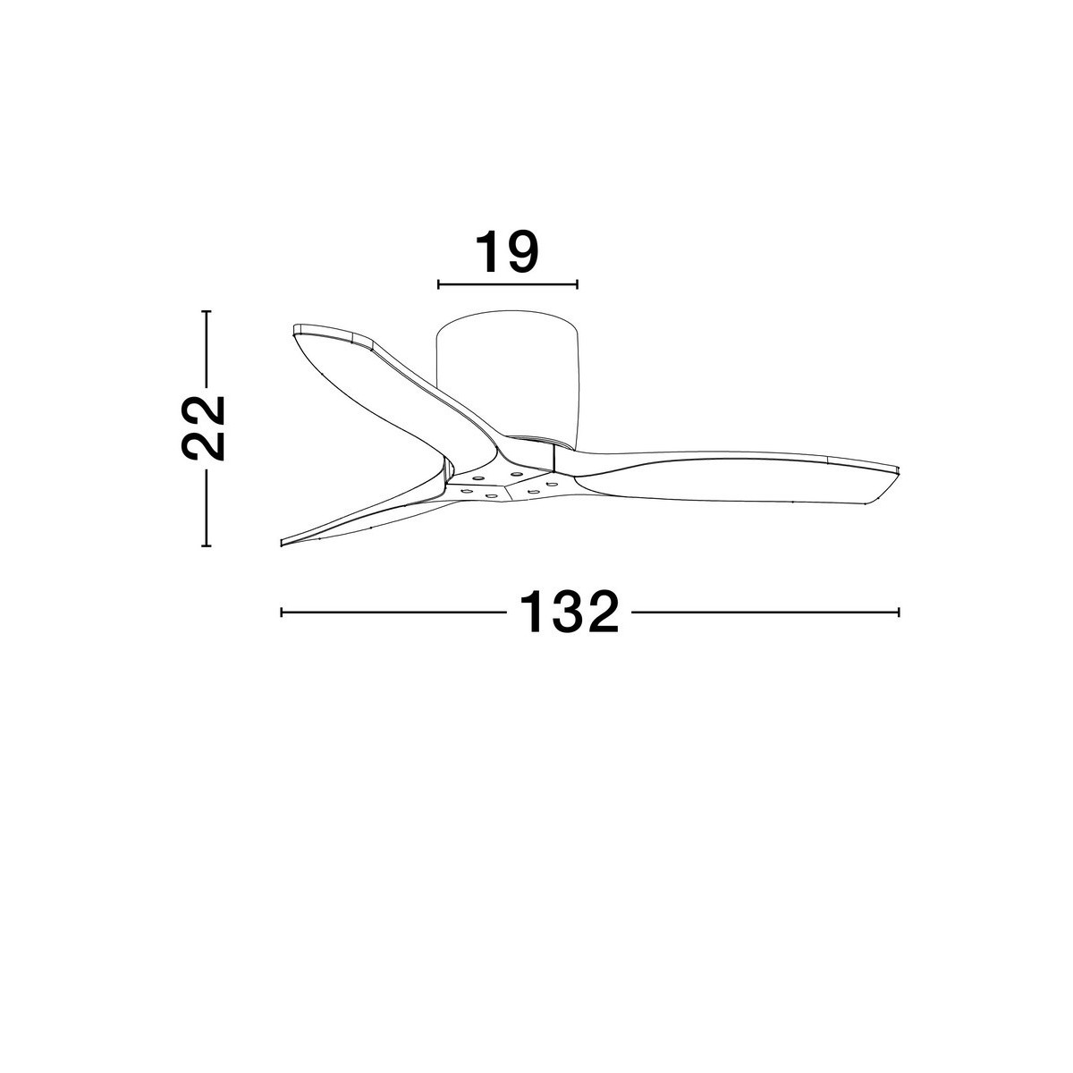 wspaniały wentylator sufitowy Luces Exclusivas JOSECITO LE44962