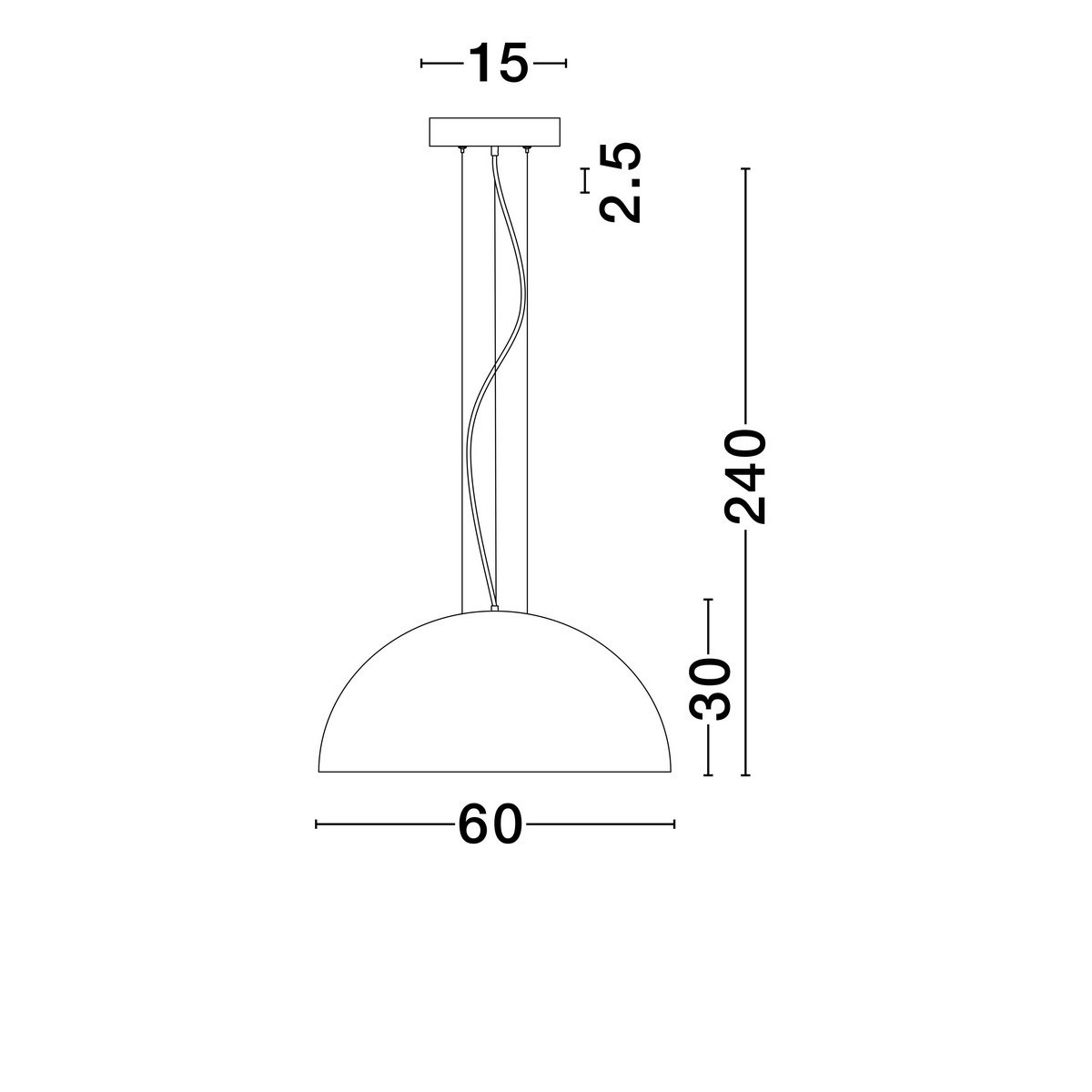 niepowtarzalna lampa wisząca Luces Exclusivas JULIACA LE44858