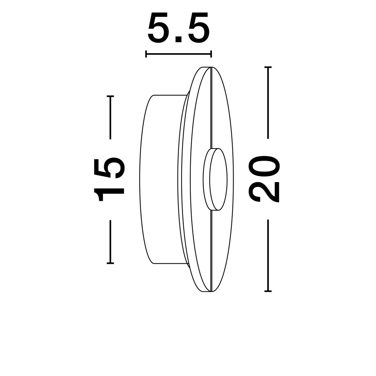 współczesny kinkiet Luces Exclusivas MAIRANA LE44619