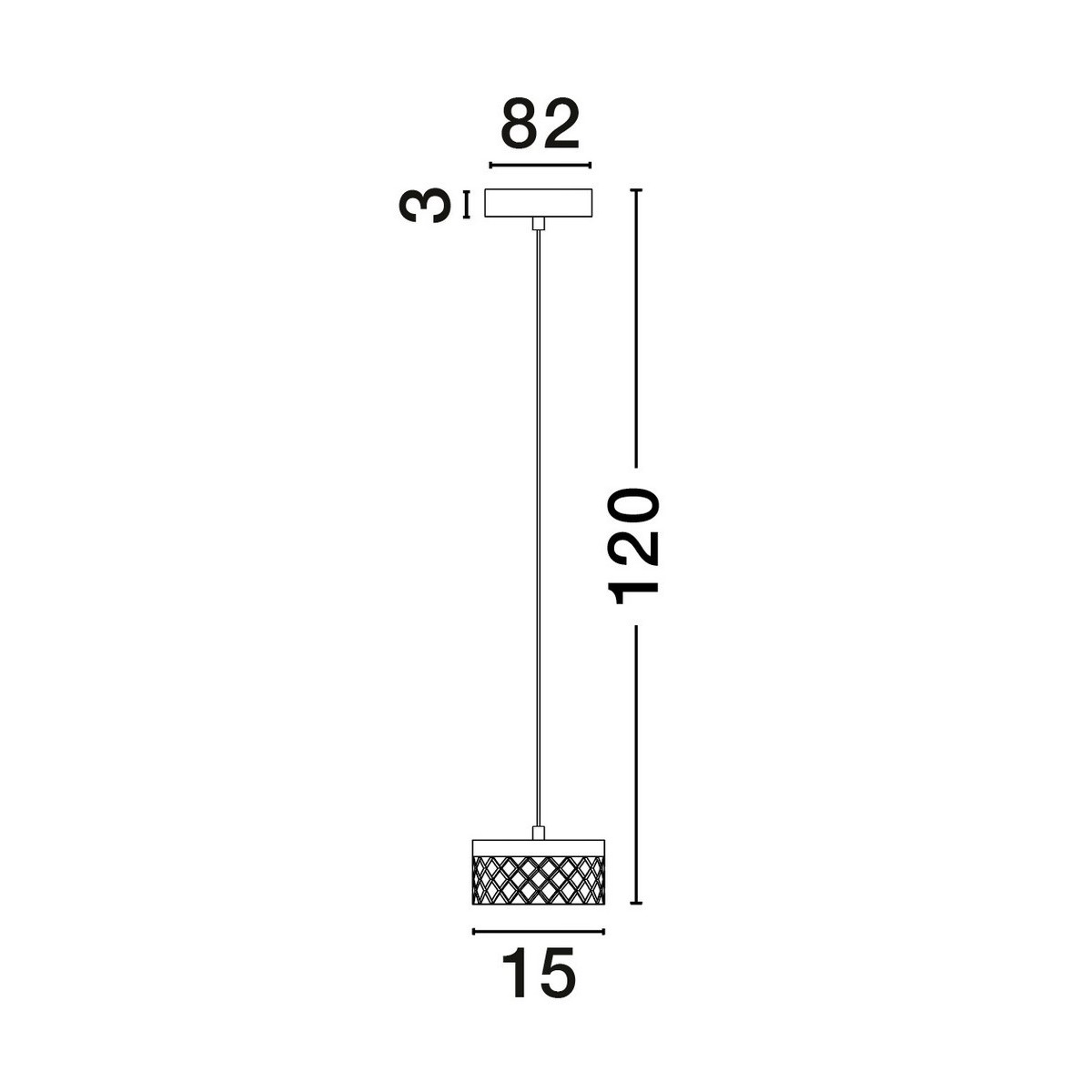 ekskluzywna lampa wisząca Luces Exclusivas MINEROS LE44581