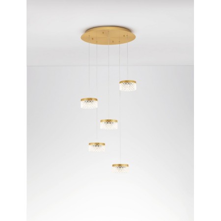 czarująca lampa wisząca Luces Exclusivas MINEROS LE44582