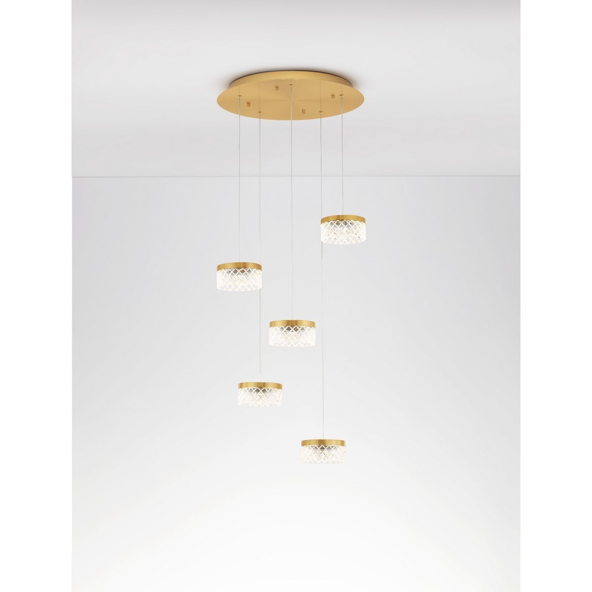 czarująca lampa wisząca Luces Exclusivas MINEROS LE44582