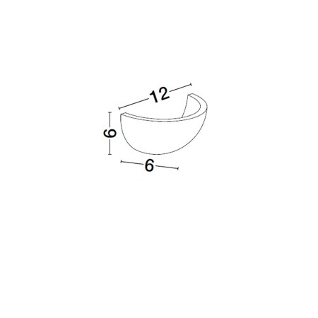 postępowy kinkiet Luces Exclusivas OTUYO LE44711