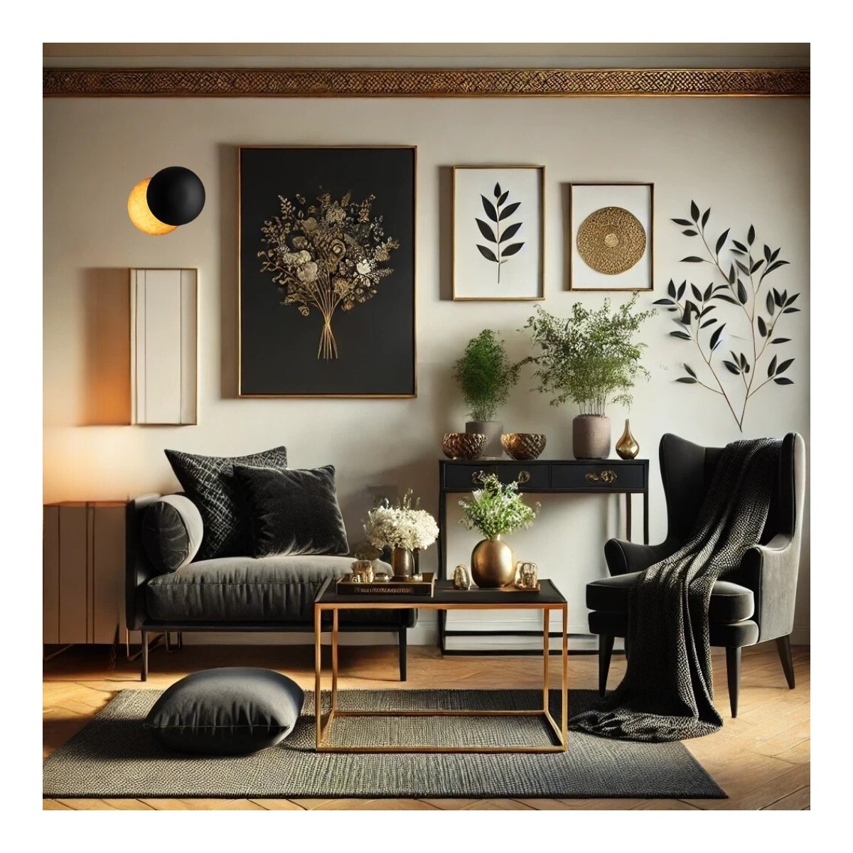 awangardowy kinkiet Luces Exclusivas PAIJAN LE44458