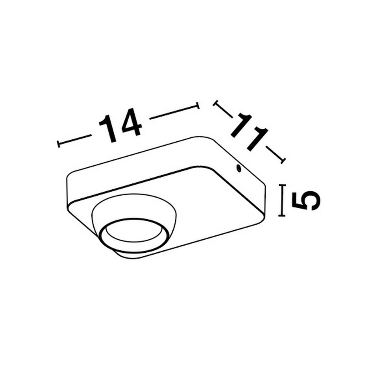 współczesny reflektor / spot Luces Exclusivas PARINAS LE44500