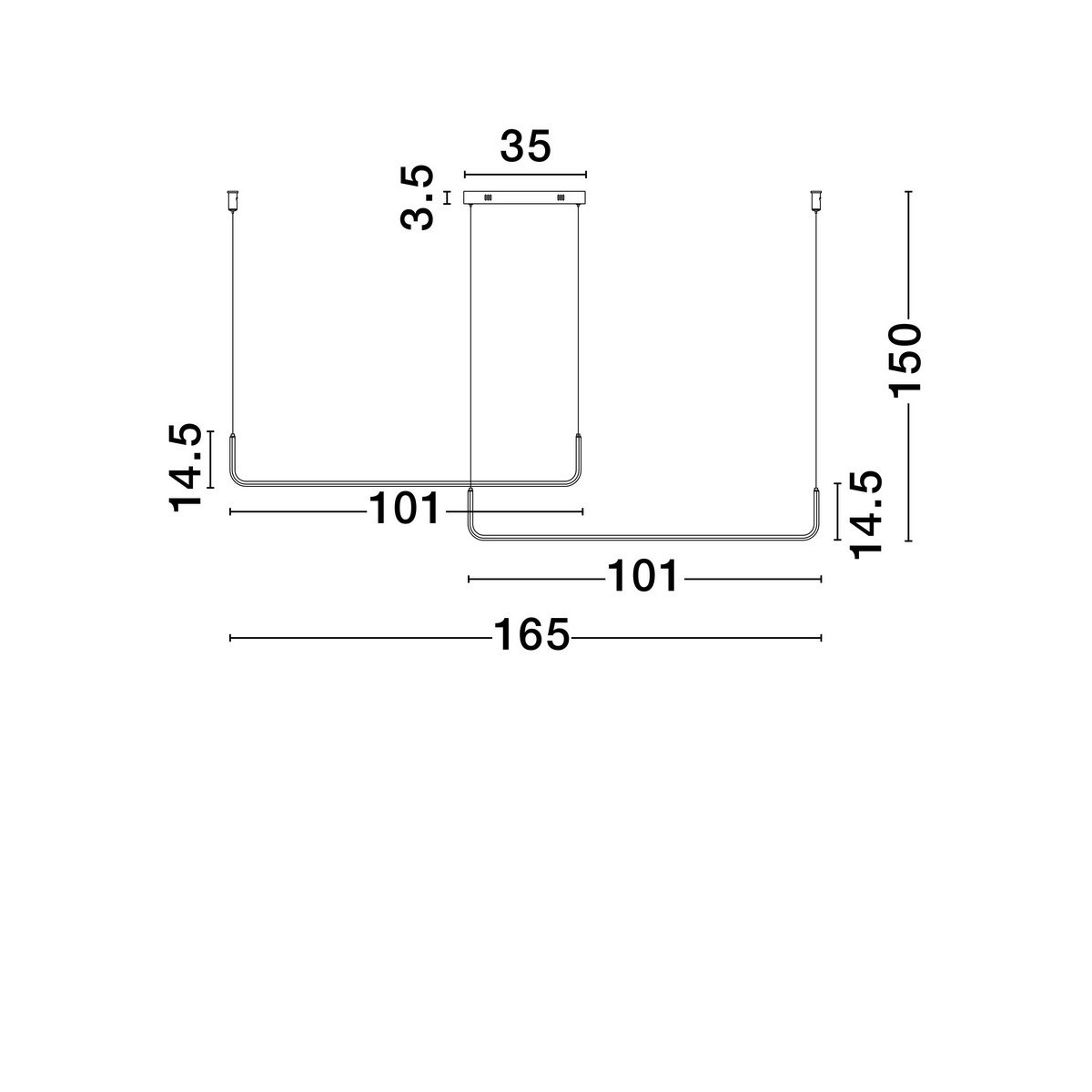 nadzwyczajna lampa wisząca Luces Exclusivas PIURA LE44816