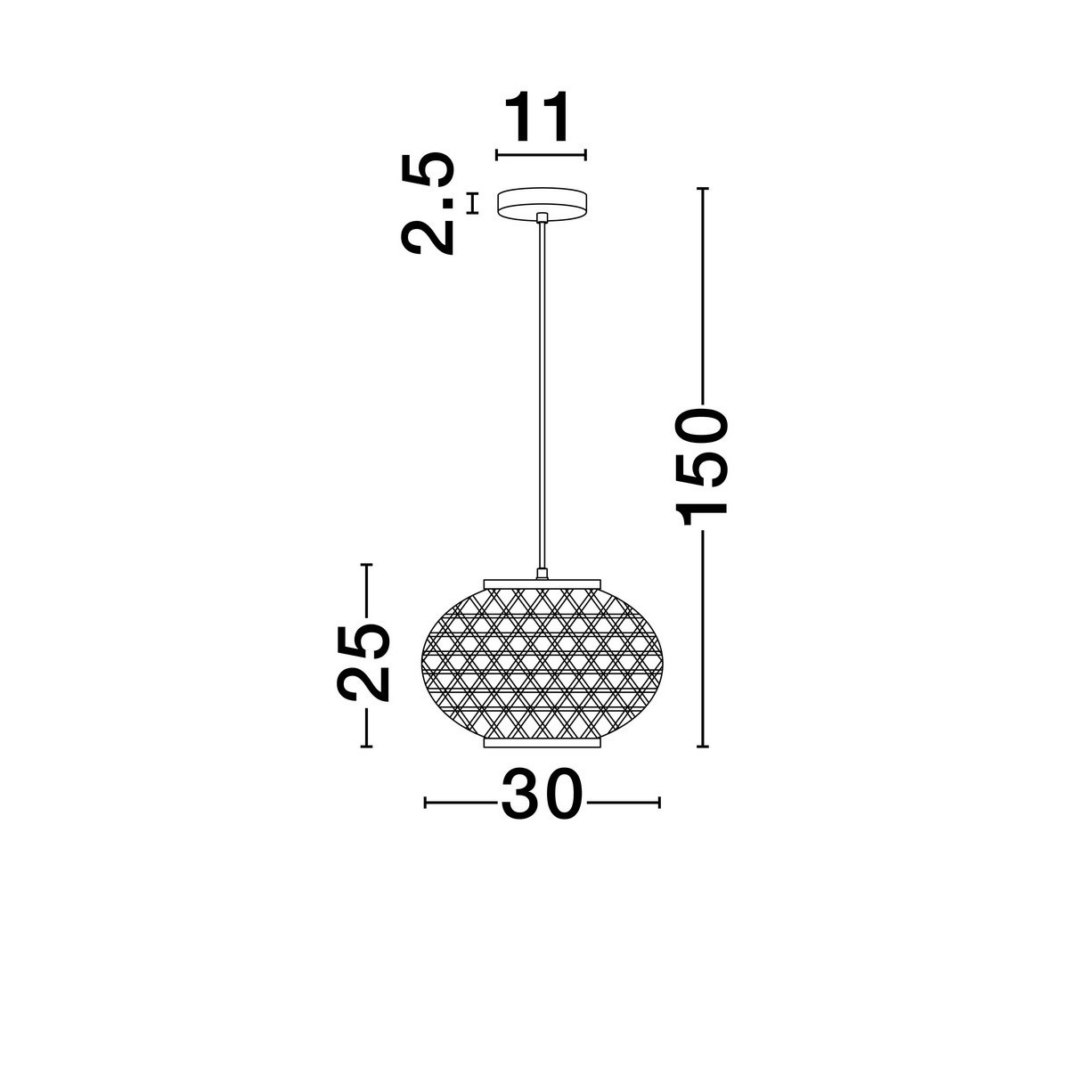 czarująca lampa wisząca Luces Exclusivas REQUENA LE44861