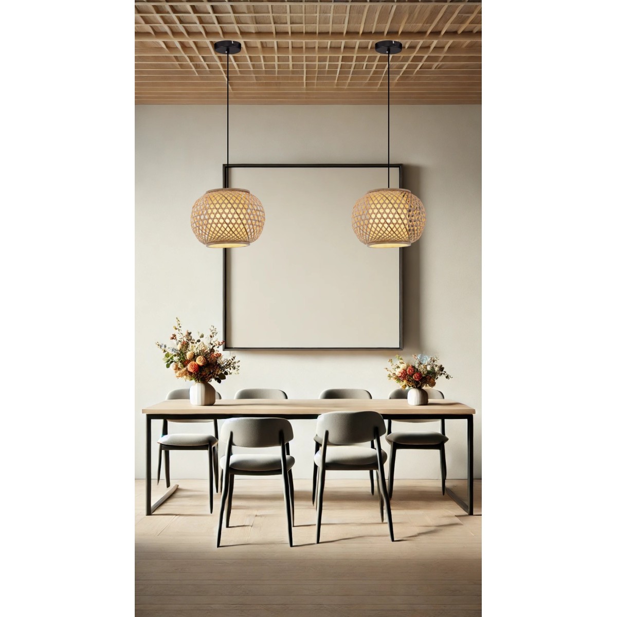 czarująca lampa wisząca Luces Exclusivas REQUENA LE44861