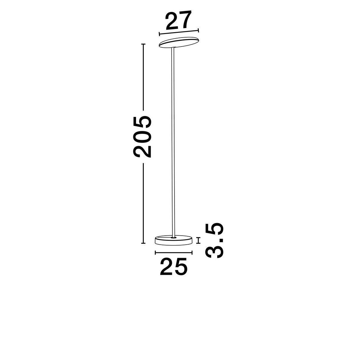 luksusowa lampa stojąca Luces Exclusivas TRUNCADO LE44950
