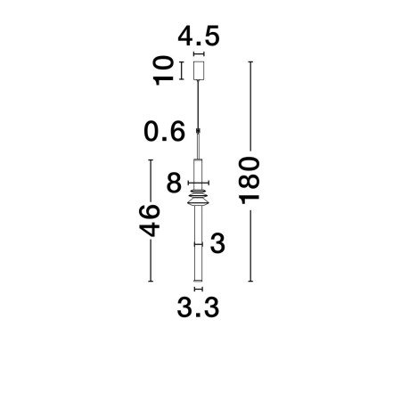 wyjątkowa lampa wisząca Luces Exclusivas URUBICHA LE44688