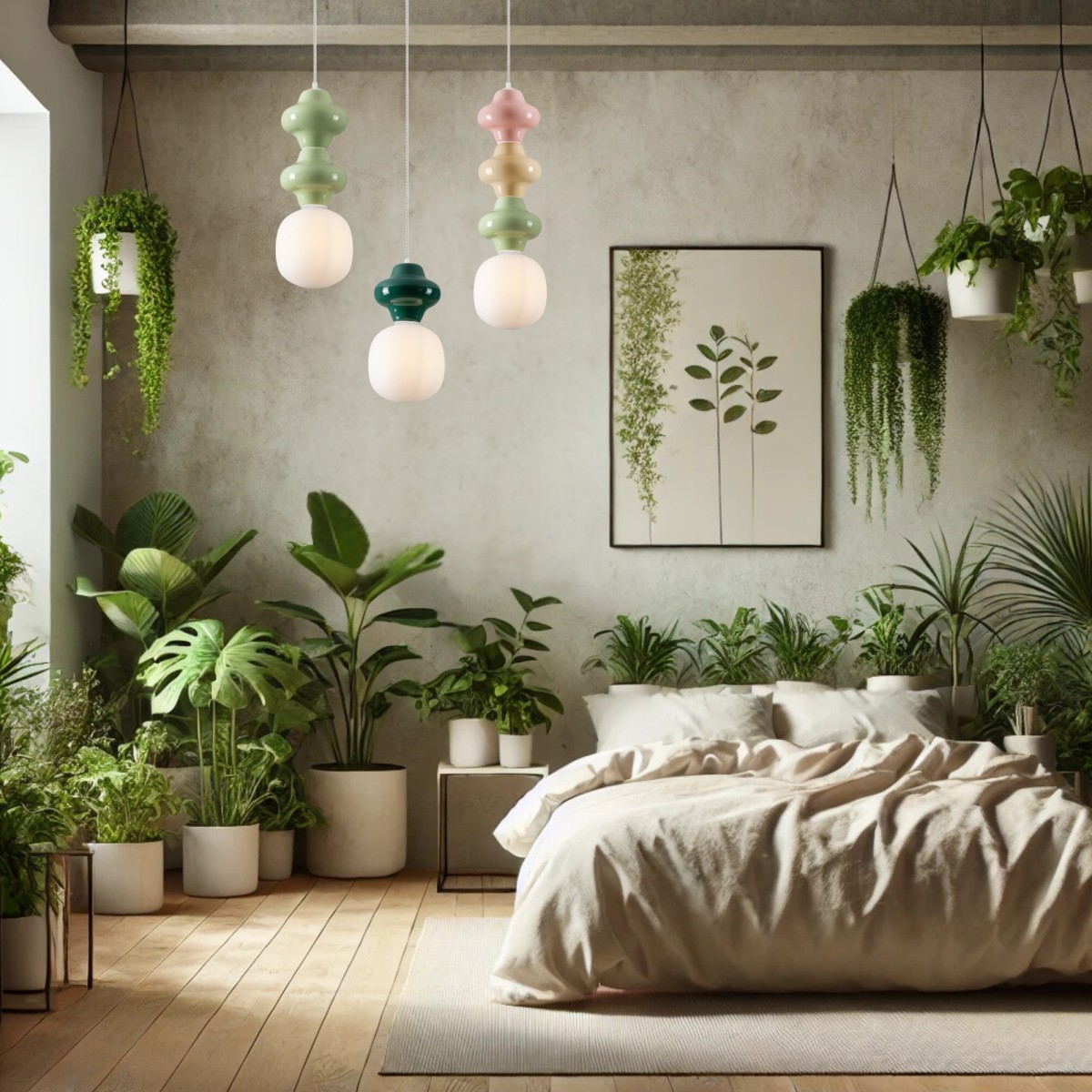 wyjątkowa lampa wisząca Luces Exclusivas VILROSA LE44566